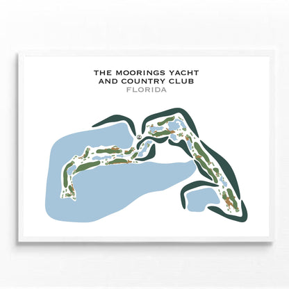 The Moorings Yacht & Country Club, Florida - Printed Golf Courses