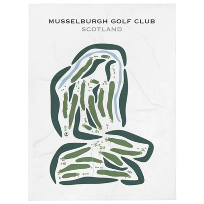 The Musselburgh Golf Club, Scotland - Printed Golf Courses