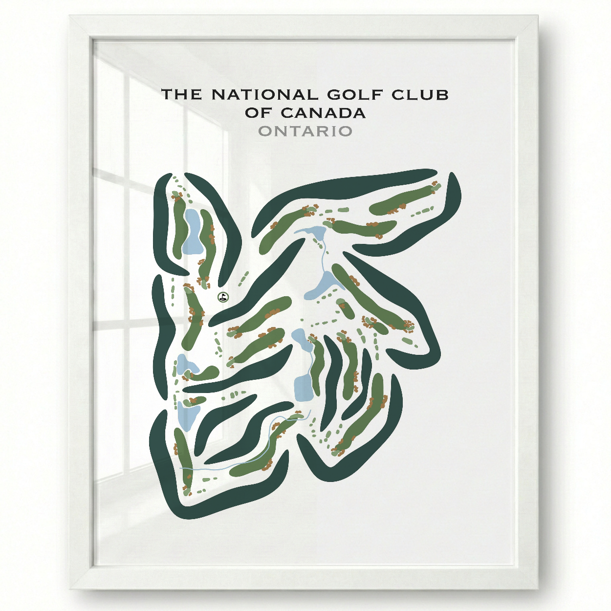 The National Golf Club of Canada, Ontario, Canada - Printed Golf Courses