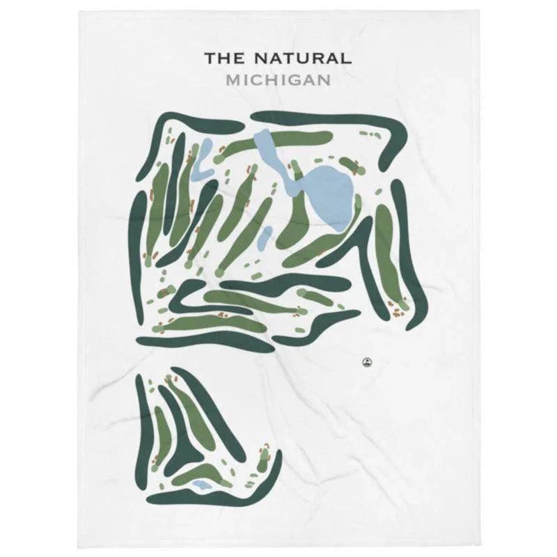 The Natural, Michigan - Printed Golf Course