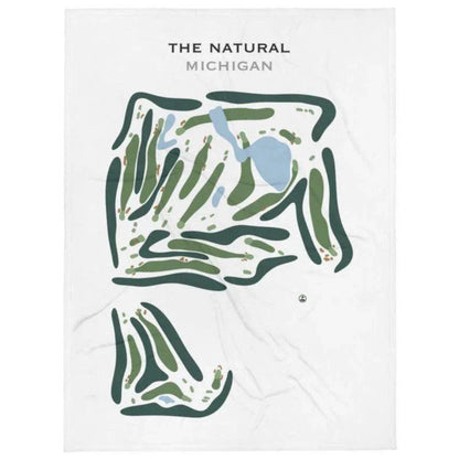 The Natural, Michigan - Printed Golf Course