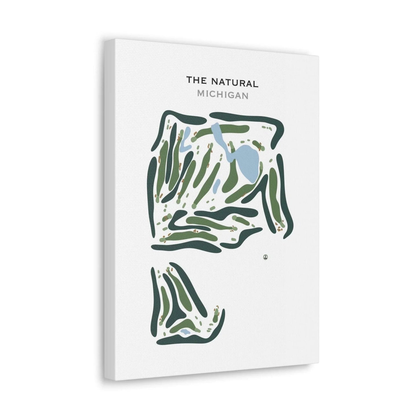 The Natural, Michigan - Printed Golf Course