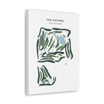 The Natural, Michigan - Printed Golf Course