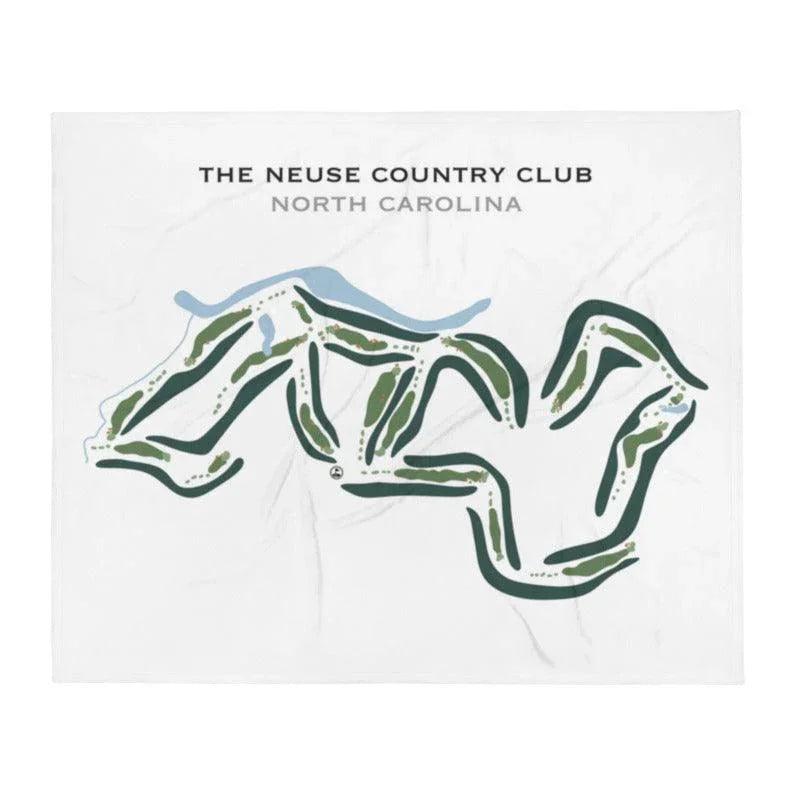 The Neuse Country Club, North Carolina - Printed Golf Course