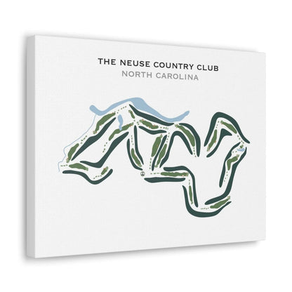 The Neuse Country Club, North Carolina - Printed Golf Course