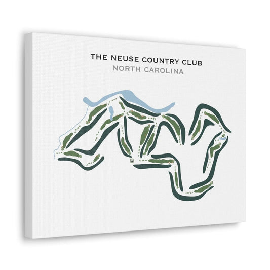 The Neuse Country Club, North Carolina - Printed Golf Course