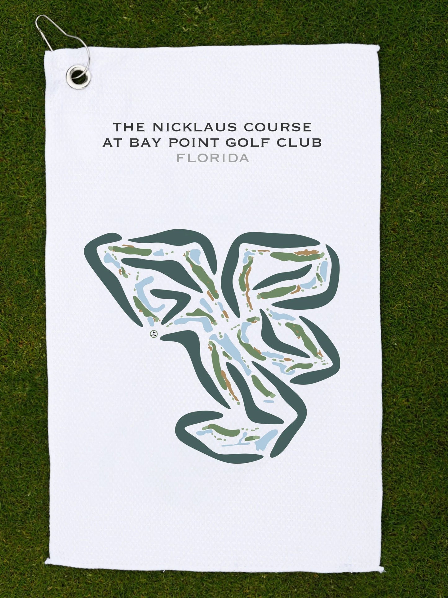 Nicklaus Course at Bay Point Golf Club, Florida - Printed Golf Courses