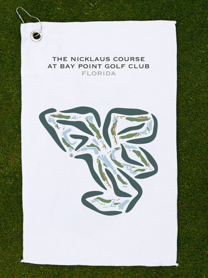 Nicklaus Course at Bay Point Golf Club, Florida - Printed Golf Courses