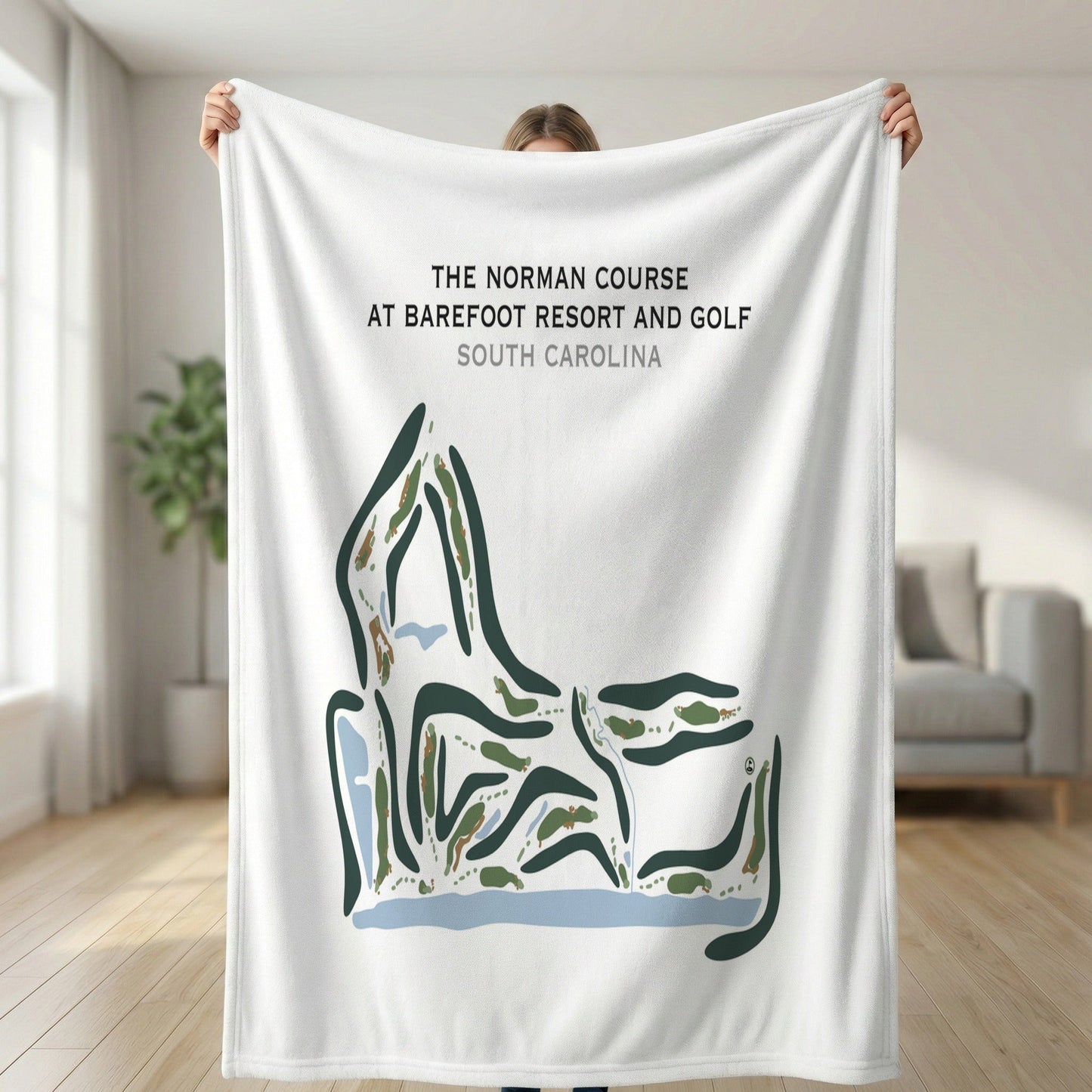 The Norman Course at Barefoot Resort & Golf, South Carolina - Printed Golf Course
