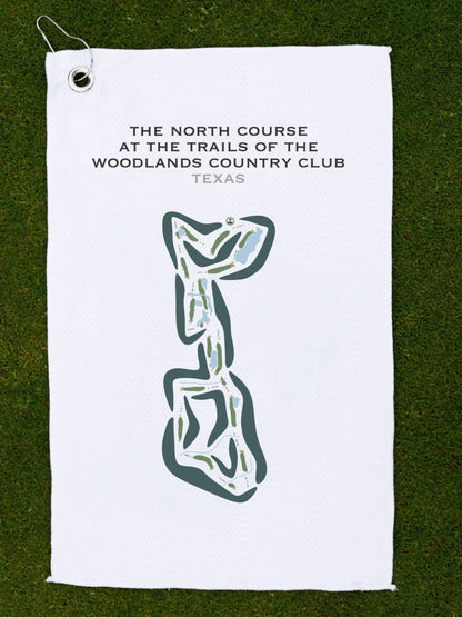 The North Course - The Golf Trails at The Woodlands, Texas - Printed Golf Courses