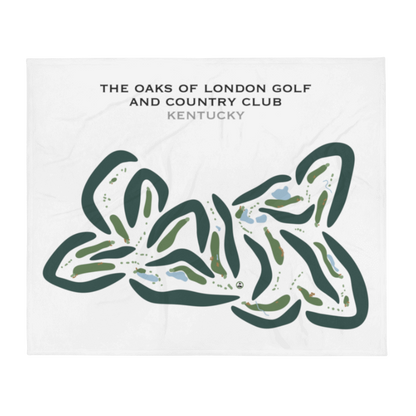 The Oaks of London Golf and Country Club, Kentucky - Printed Golf Courses