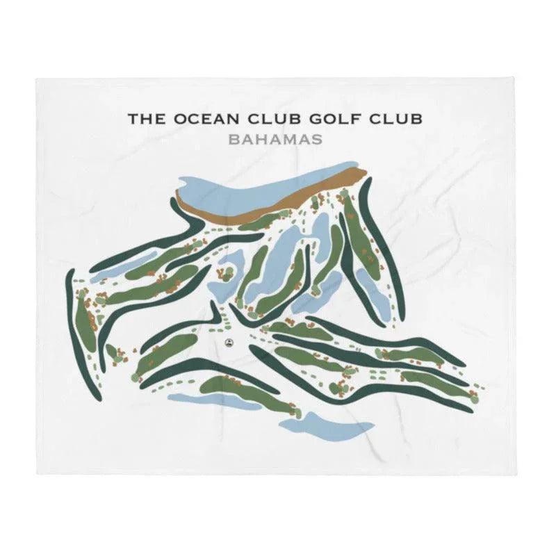 The Ocean Club Golf Club, Bahamas - Printed Golf Courses
