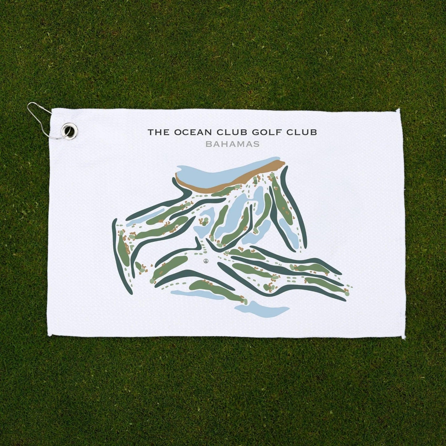 The Ocean Club Golf Club, Bahamas - Printed Golf Courses