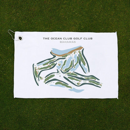 The Ocean Club Golf Club, Bahamas - Printed Golf Courses