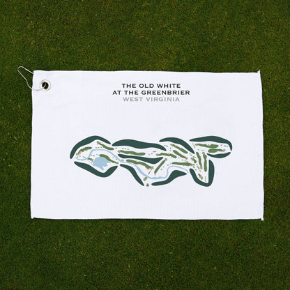 The Old White at The Greenbrier, West Virginia - Printed Golf Courses