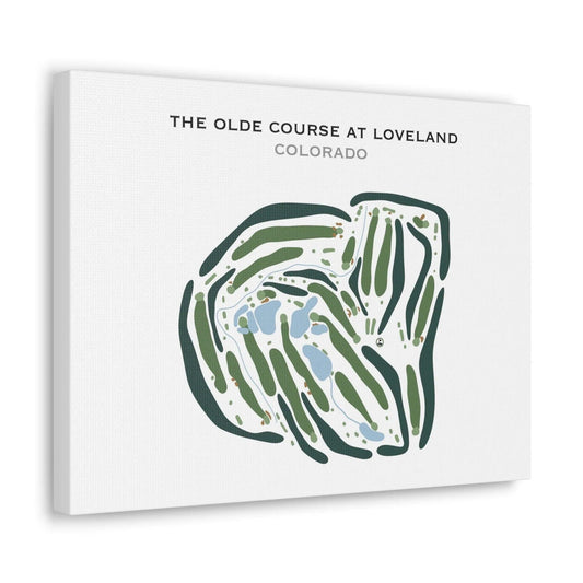 The Olde Course at Loveland, Colorado - Printed Golf Courses