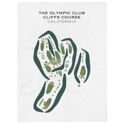 The Olympic Club - Cliffs Course, California - Printed Golf Courses