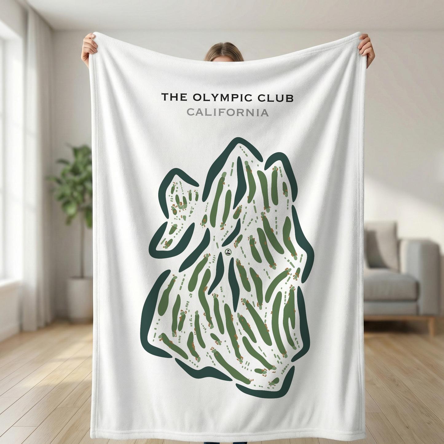The Olympic Club, California - Printed Golf Courses