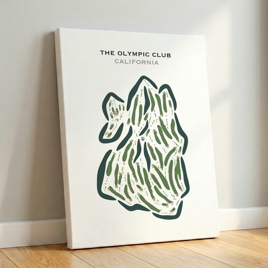 The Olympic Club, California - Printed Golf Courses