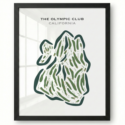 The Olympic Club, California - Printed Golf Courses