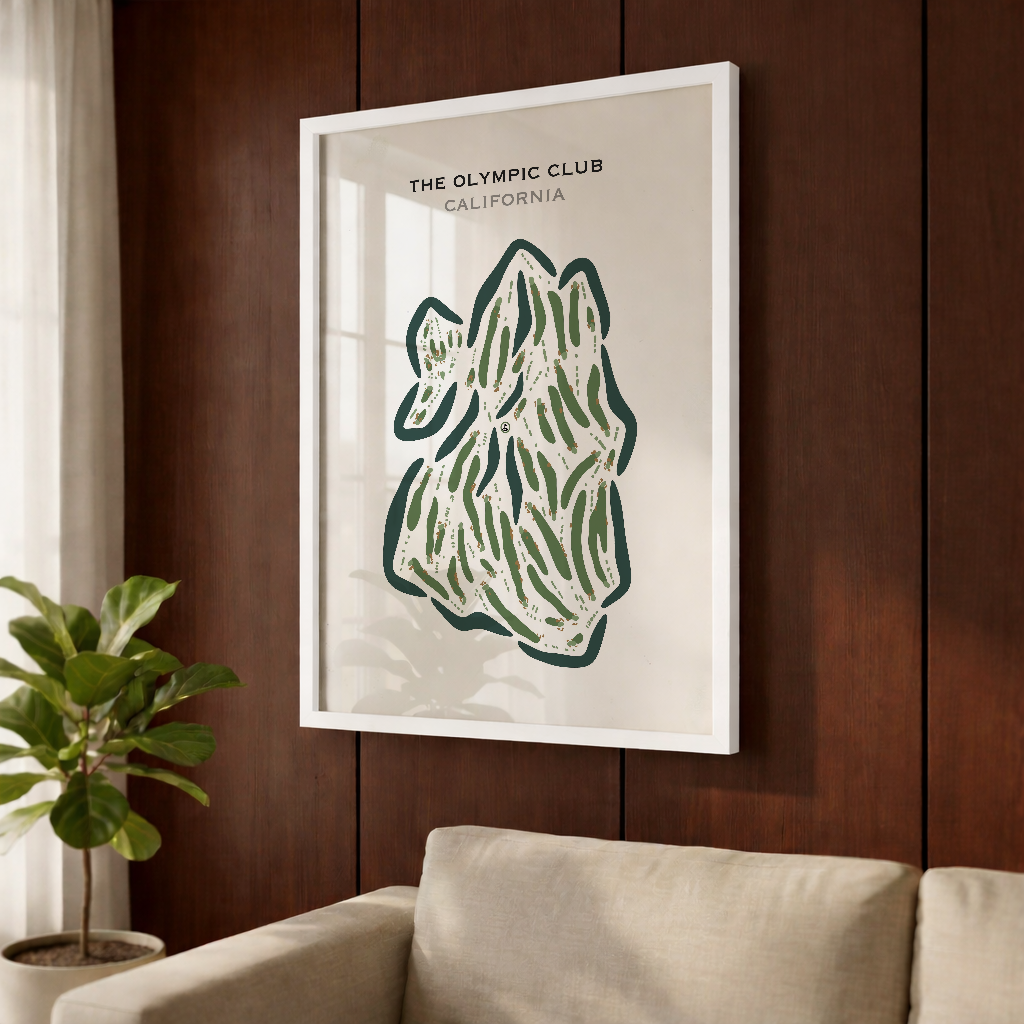 The Olympic Club, California - Printed Golf Courses
