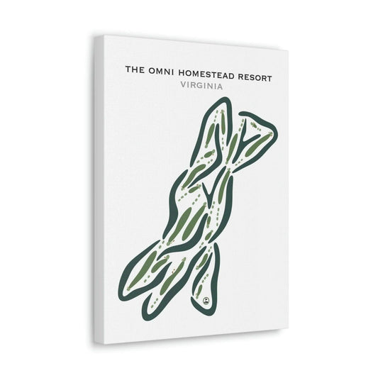 The Omni Homestead Resort, Virginia - Printed Golf Courses