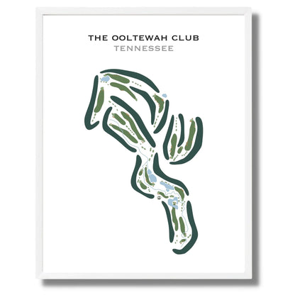 The Ooltewah Club, Tennessee - Printed Golf Courses