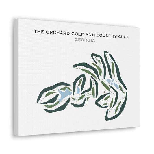 The Orchard Golf & Country Club, Georgia - Printed Golf Courses