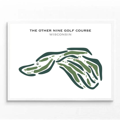 The Other Nine Golf Course, Wisconsin - Printed Golf Course