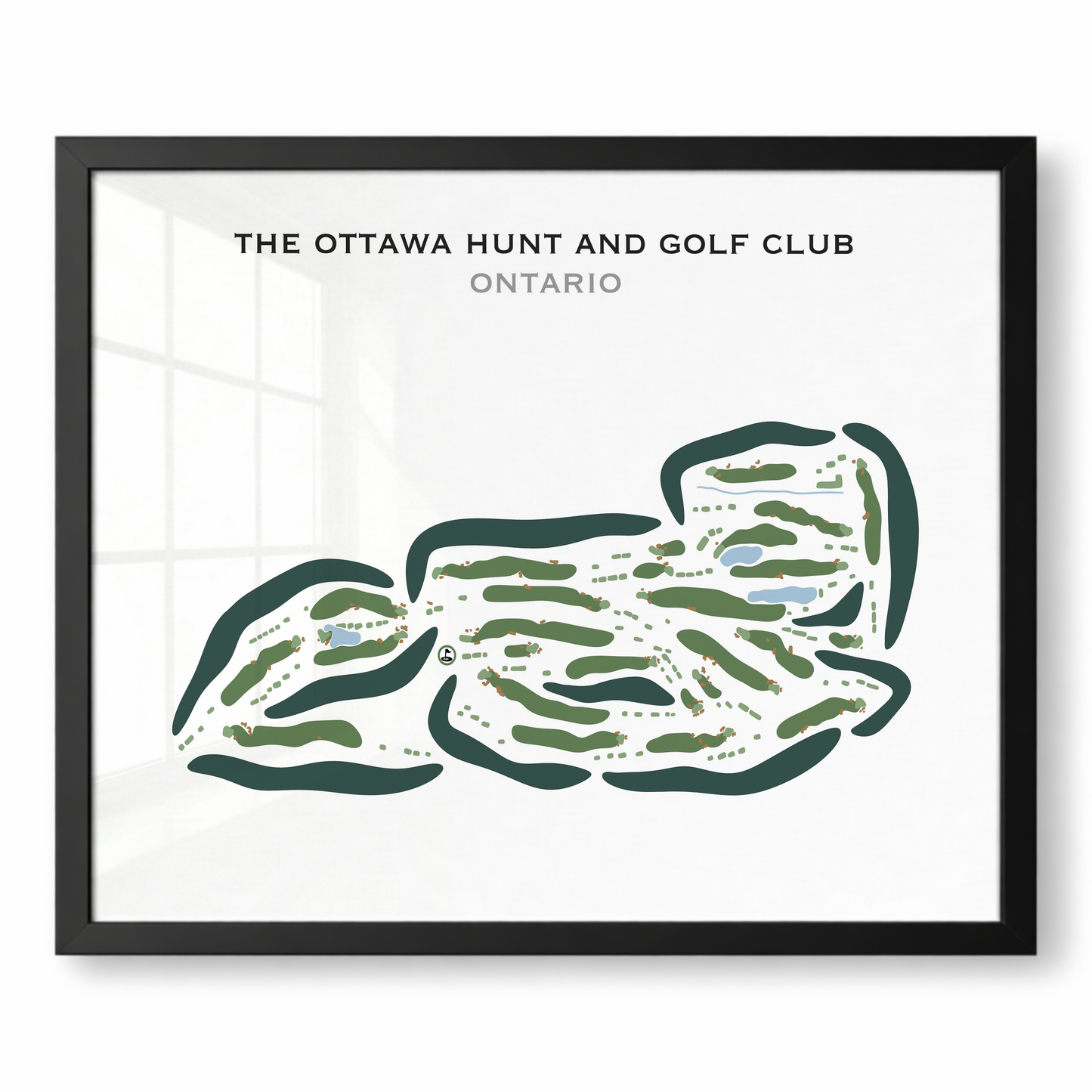 The Ottawa Hunt and Golf Club, Ontario, Canada - Printed Golf Courses