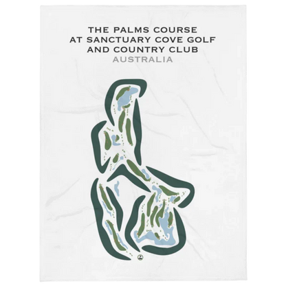 The Palms Golf Course at Sanctuary Cove Golf and Country Club, Australia - Printed Golf Courses