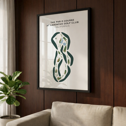 The Par-3 Course at Lahontan Golf Club, California - Printed Golf Courses