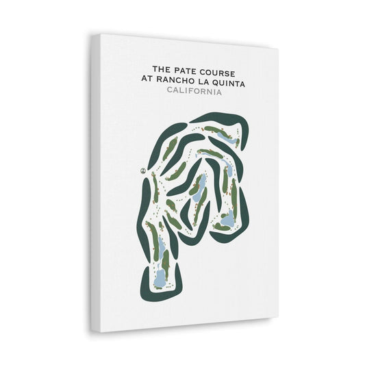 The Pate Course at Rancho La Quinta Country Club, California - Printed Golf Courses