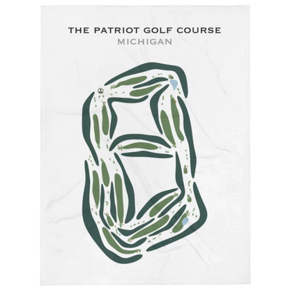 The Patriot Golf Course, Michigan - Printed Golf Courses