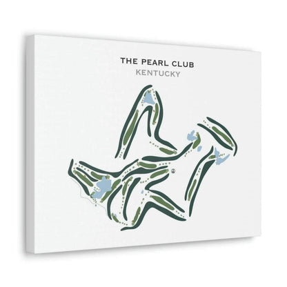 The Pearl Club, Kentucky - Printed Golf Courses