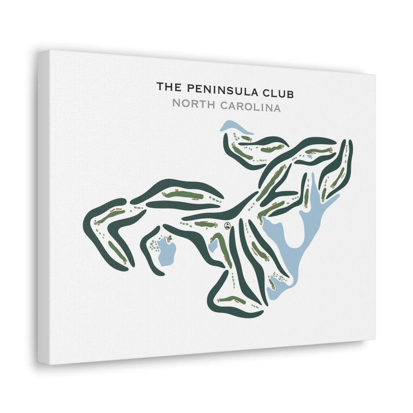 The Peninsula Club, North Carolina - Printed Golf Courses