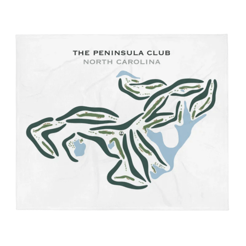 The Peninsula Club, North Carolina - Printed Golf Courses