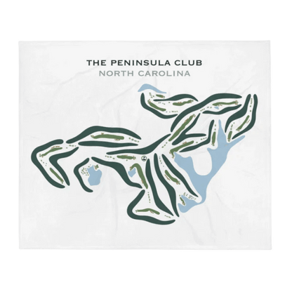 The Peninsula Club, North Carolina - Printed Golf Courses