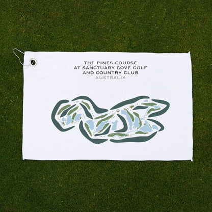 The Pines Golf Course at Sanctuary Cove Golf and Country Club, Australia - Printed Golf Courses