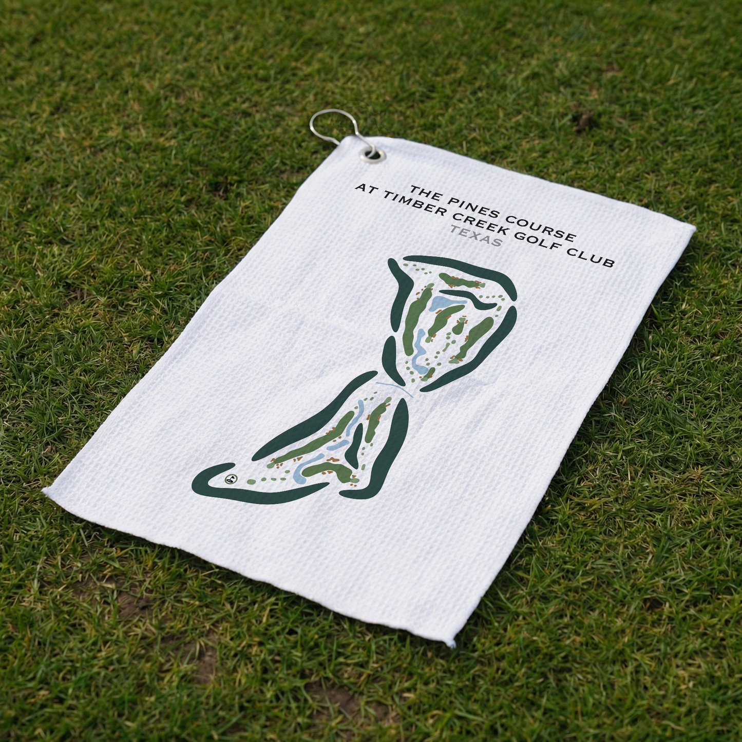 The Pines Course at Timber Creek Golf Club, Texas - Printed Golf Courses