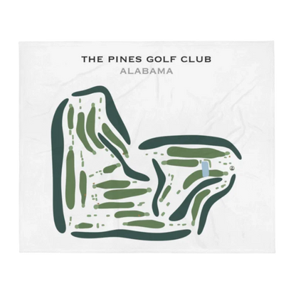 The Pines Golf Club, Alabama - Printed Golf Courses