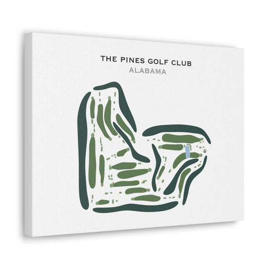The Pines Golf Club, Alabama - Printed Golf Courses