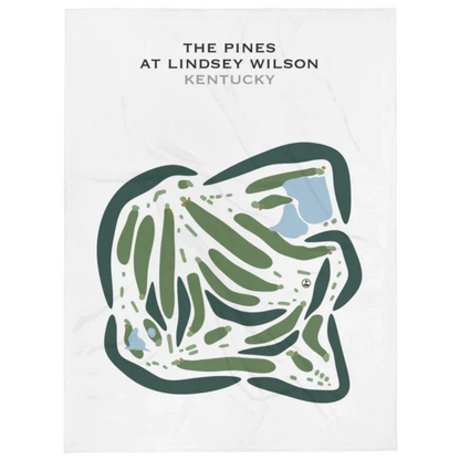 The Pines at Lindsey Wilson, Kentucky - Printed Golf Courses
