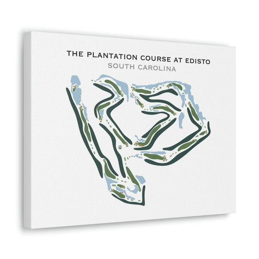 The Plantation Course at Edisto, South Carolina - Printed Golf Courses