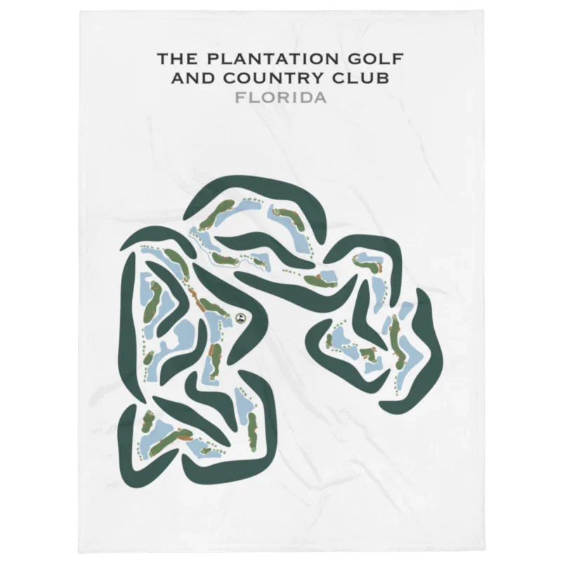 The Plantation Golf & Country Club, Florida - Printed Golf Courses