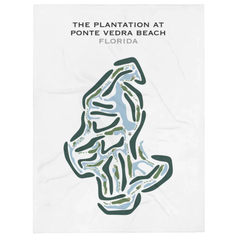The Plantation at Ponte Vedra Beach, Florida - Printed Golf Courses
