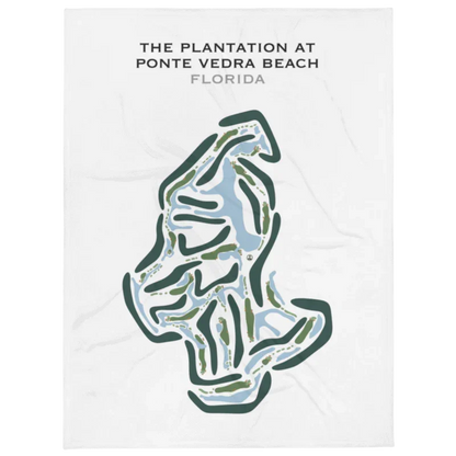 The Plantation at Ponte Vedra Beach, Florida - Printed Golf Courses