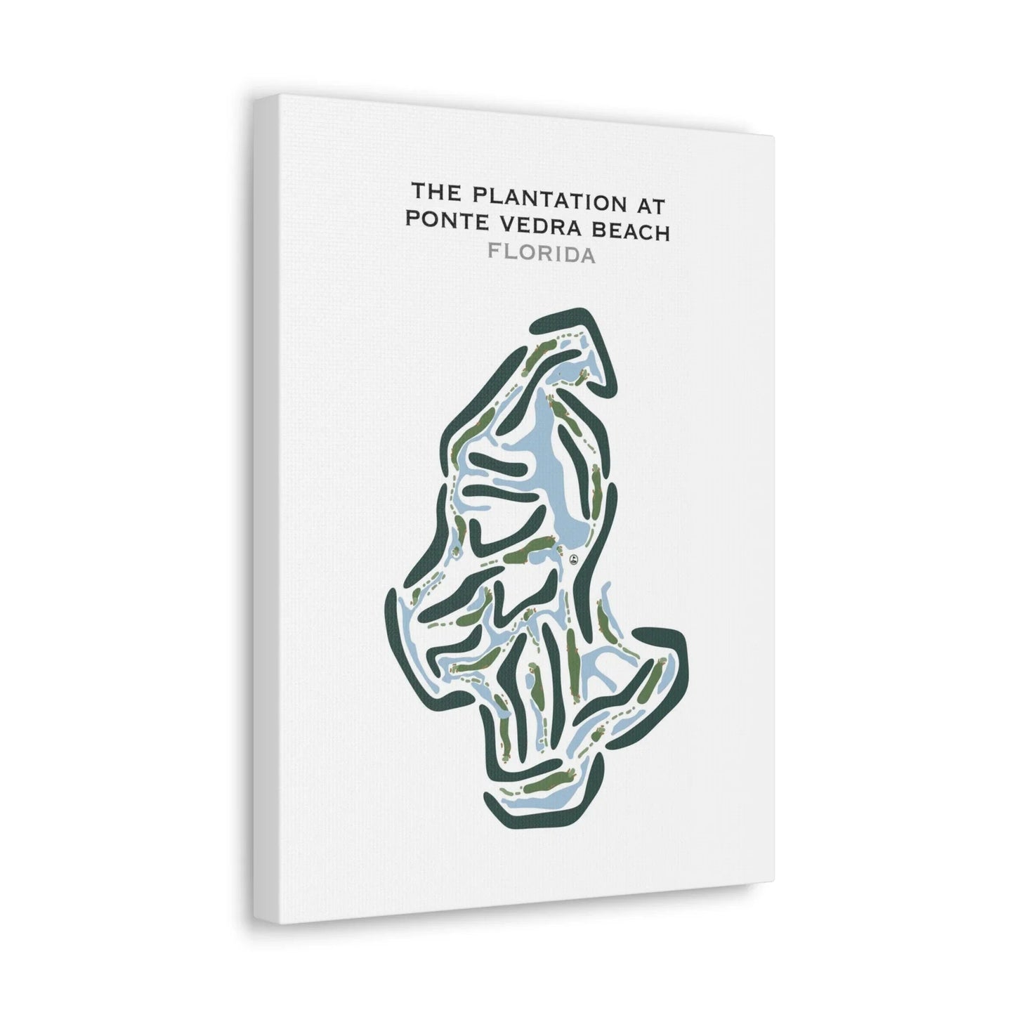 The Plantation at Ponte Vedra Beach, Florida - Printed Golf Courses