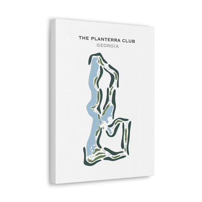The Planterra Club, Georgia - Printed Golf Course