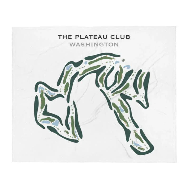 The Plateau Club, Washington - Printed Golf Course